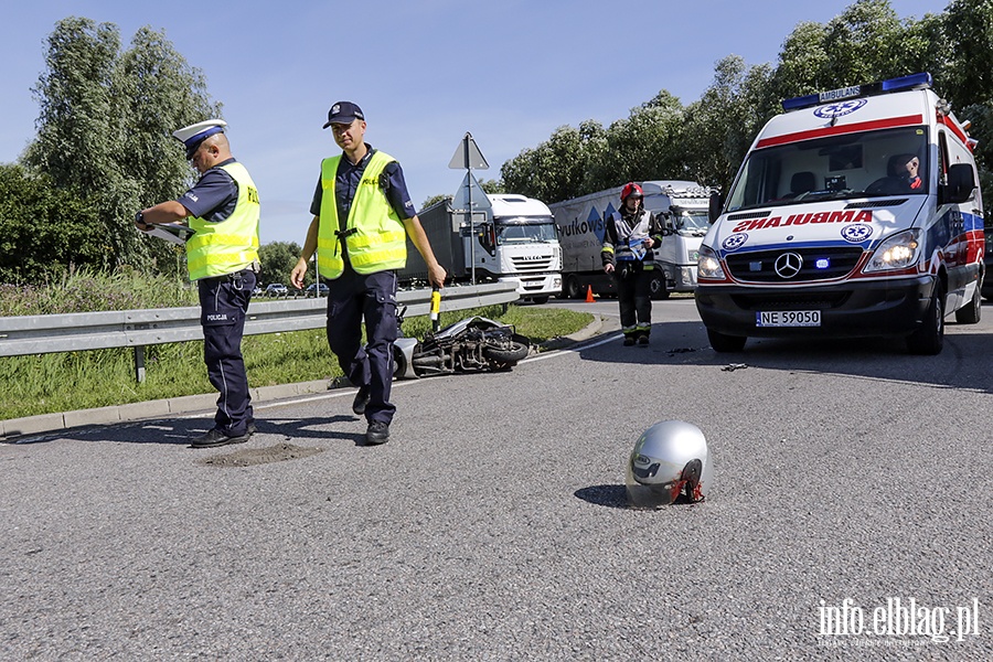 Wypadek w Raczkach Elblskich, fot. 14