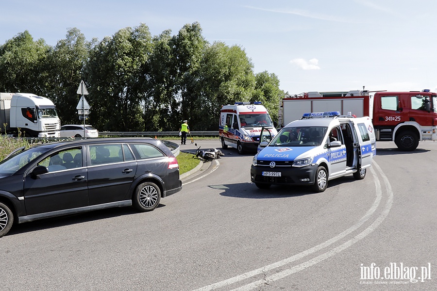 Wypadek w Raczkach Elblskich, fot. 16