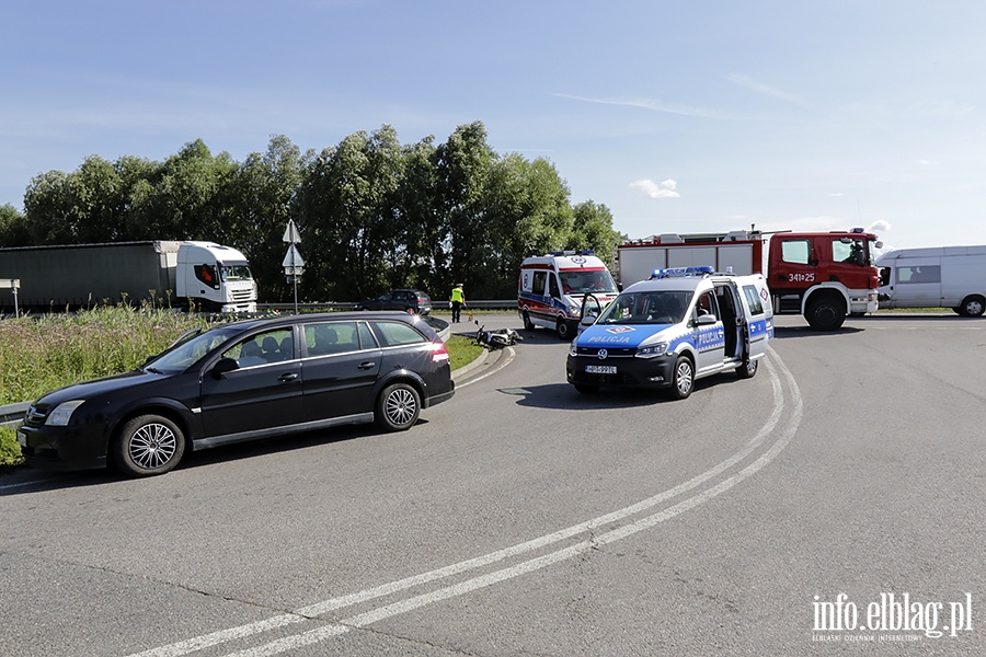 Wypadek w Raczkach Elblskich, fot. 17