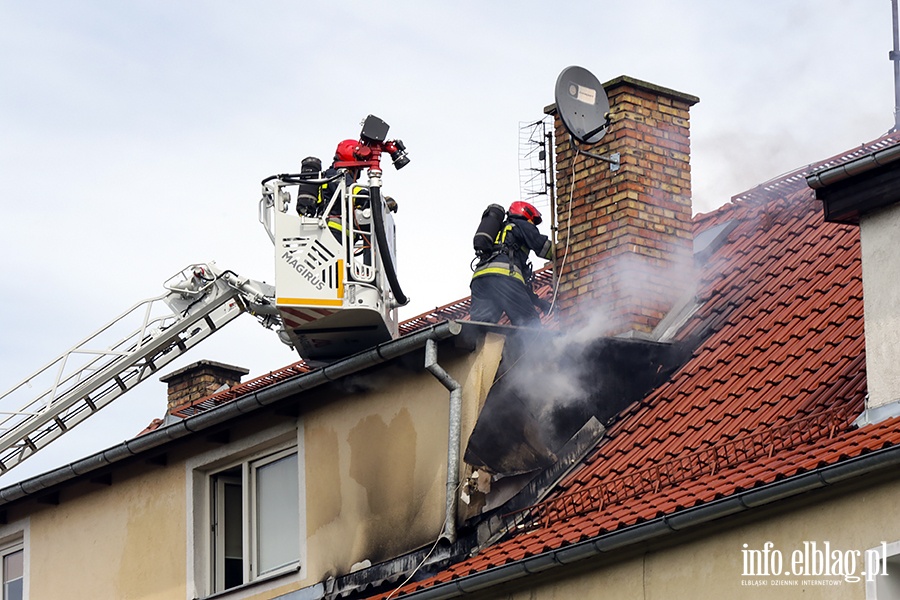 Pożar mieszkania przy ulicy Ogrodowej, fot. 3