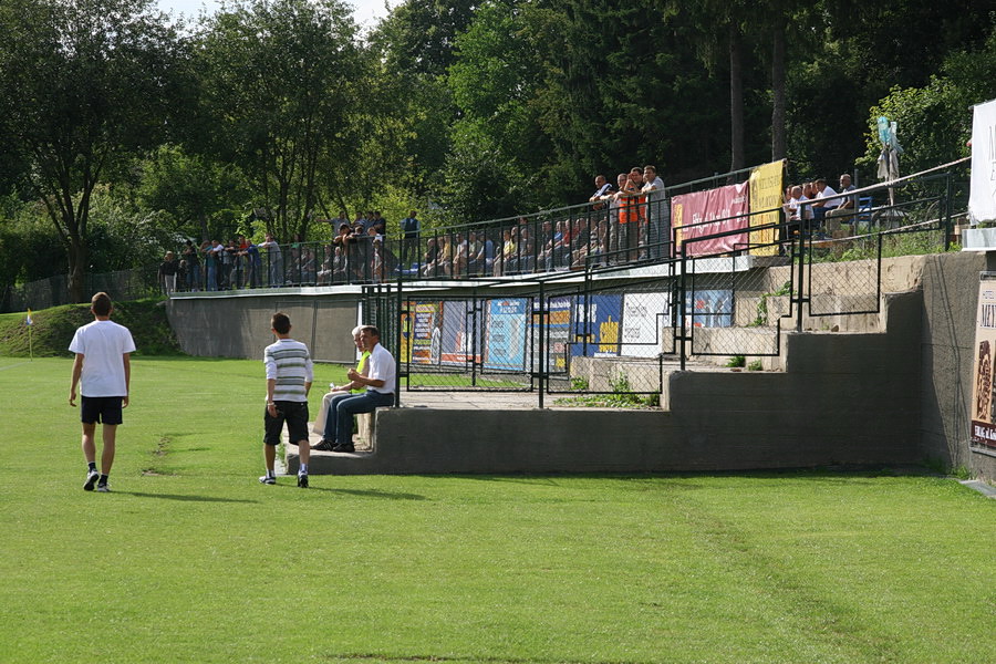 Nowy kompleks sportowy przy ul. Moniuszki i mecz 2 kolejki IV ligi Olimpia 2004 - Tcza Biskupiec, fot. 16