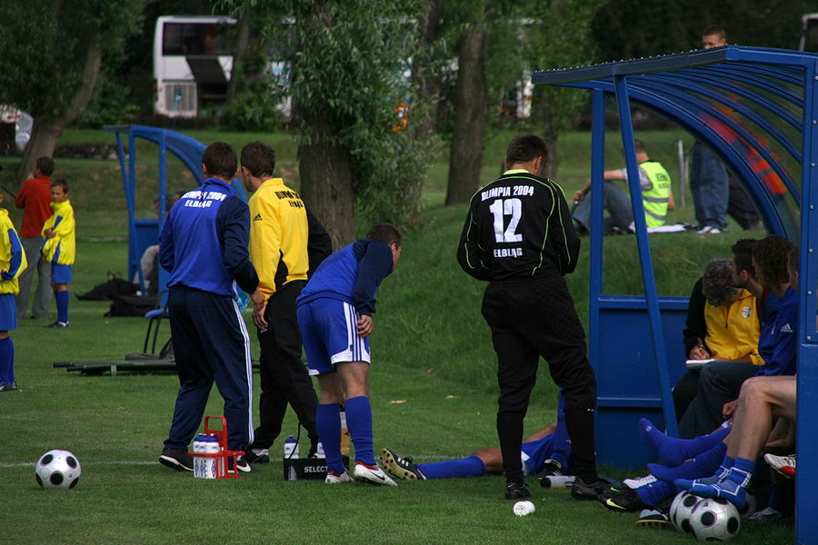 Nowy kompleks sportowy przy ul. Moniuszki i mecz 2 kolejki IV ligi Olimpia 2004 - Tcza Biskupiec, fot. 41