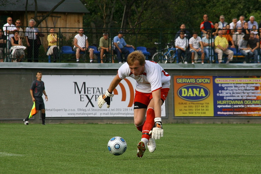 Nowy kompleks sportowy przy ul. Moniuszki i mecz 2 kolejki IV ligi Olimpia 2004 - Tcza Biskupiec, fot. 46