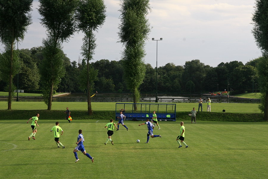 Nowy kompleks sportowy przy ul. Moniuszki i mecz 2 kolejki IV ligi Olimpia 2004 - Tcza Biskupiec, fot. 62