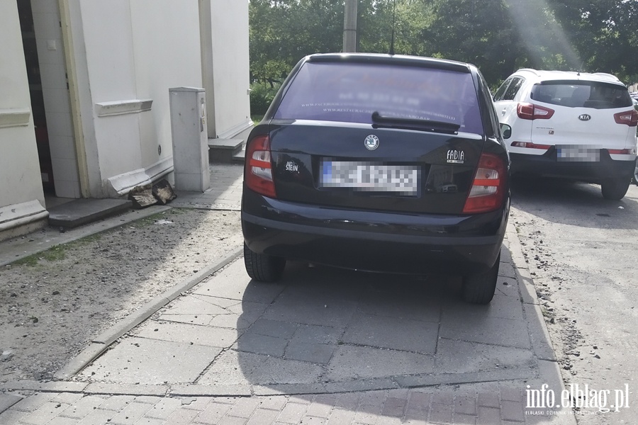 Mistrzowie parkowania w Elblgu cz 24, fot. 15