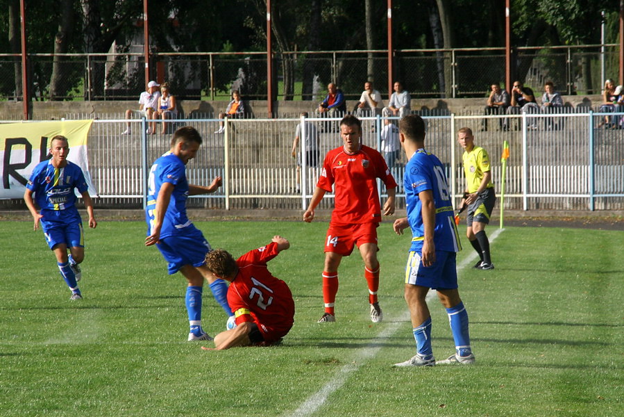 Mecz 5 kolejki II ligi: Olimpia Elblg - Hetman Zamo 4-1, fot. 1