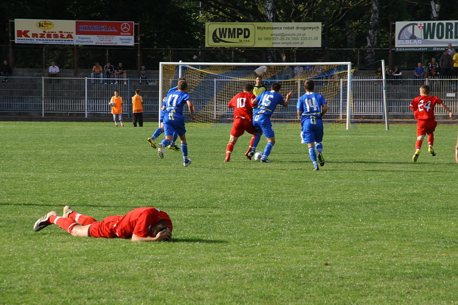Mecz 5 kolejki II ligi: Olimpia Elblg - Hetman Zamo 4-1, fot. 2