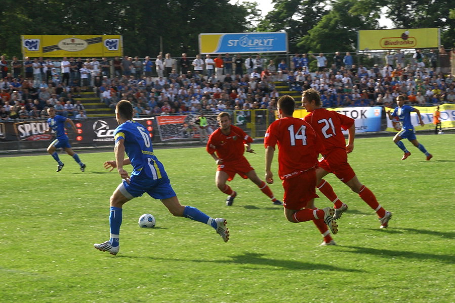 Mecz 5 kolejki II ligi: Olimpia Elblg - Hetman Zamo 4-1, fot. 4