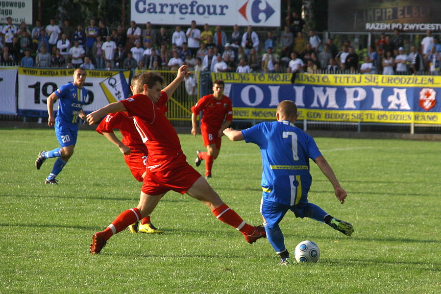Mecz 5 kolejki II ligi: Olimpia Elbląg - Hetman Zamość 4-1, fot. 20