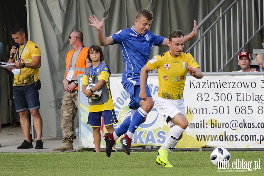 Olimpia Elbląg-Lech II Poznań, fot. 31