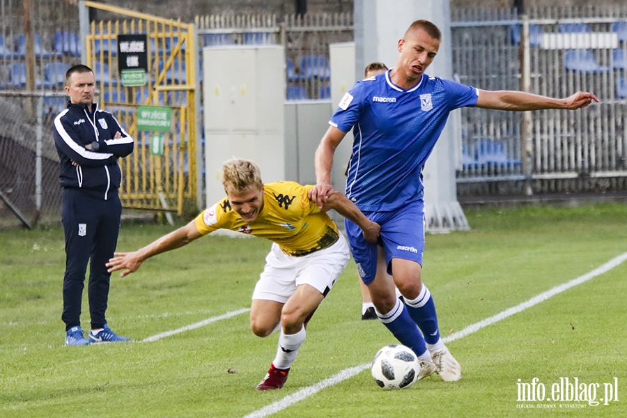 Olimpia Elbląg-Lech II Poznań, fot. 34