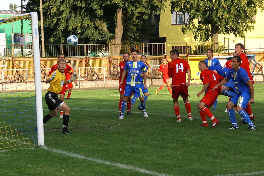 Mecz 5 kolejki II ligi: Olimpia Elblg - Hetman Zamo 4-1, fot. 32
