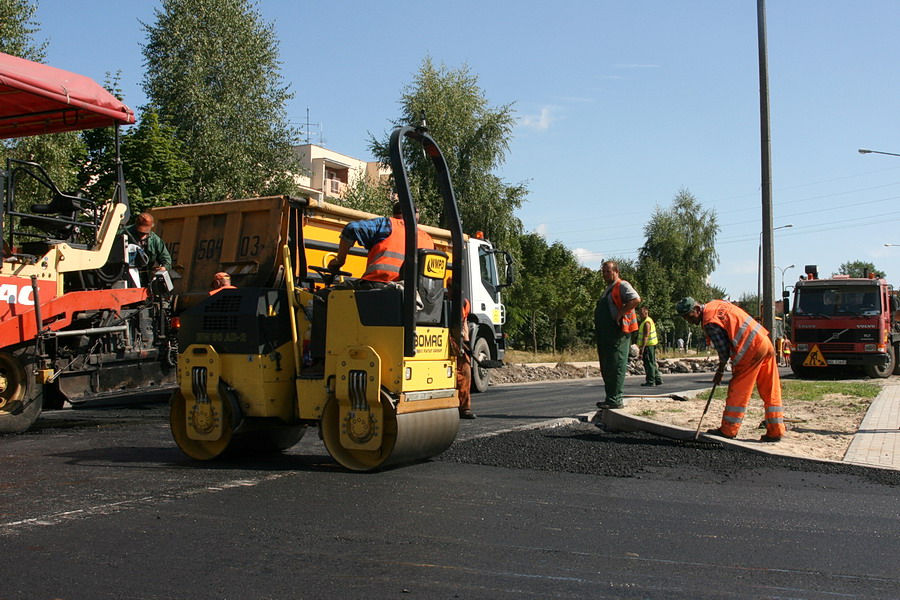 Ostatni etap remontu Alei Niepodlegoci, fot. 1