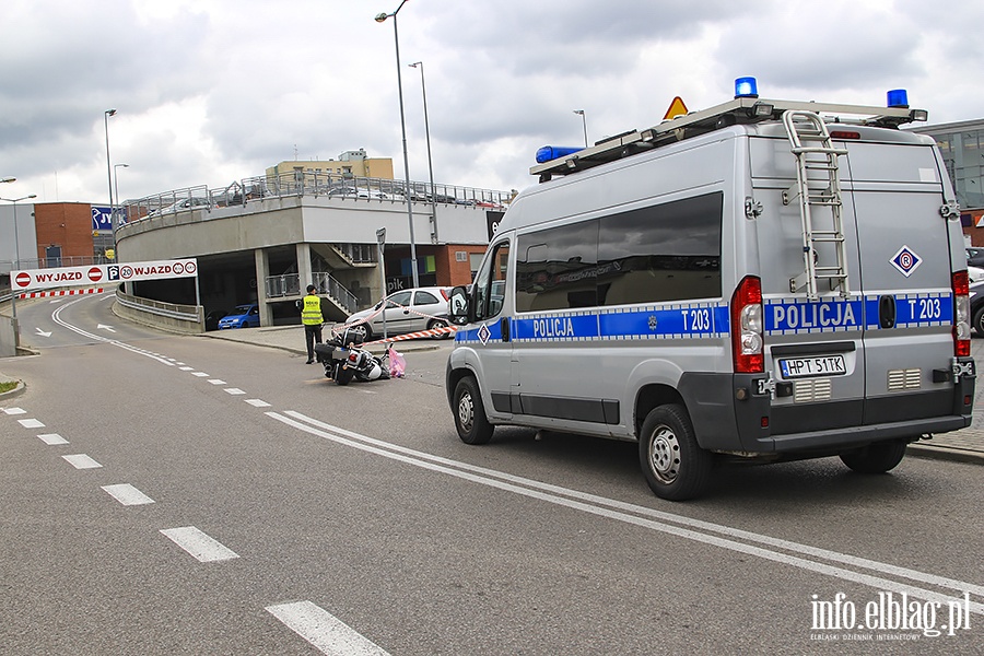 Wypadek motocyklisty z toyota, fot. 8