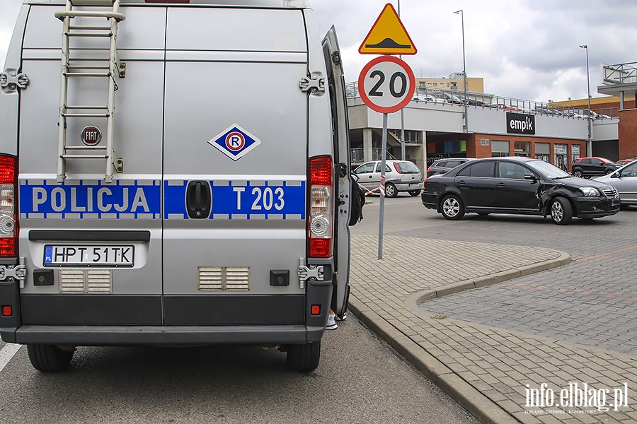 Wypadek motocyklisty z toyota, fot. 11