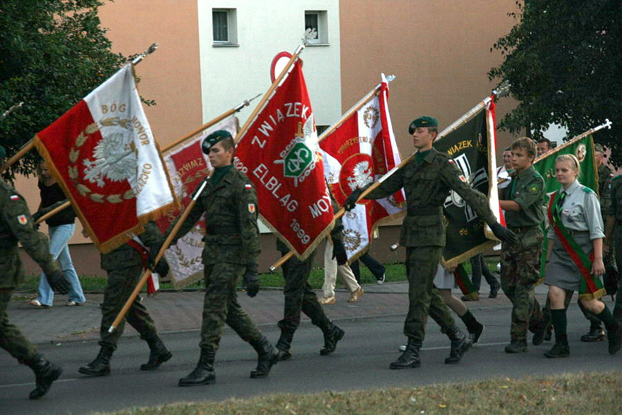 Elblskie obchody 70 rocznicy wybuchu II wojny wiatowej, fot. 3