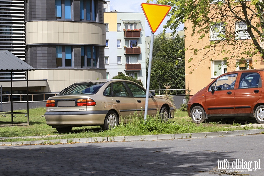 Mistrzowie parkowania w Elblągu (część 27), fot. 5