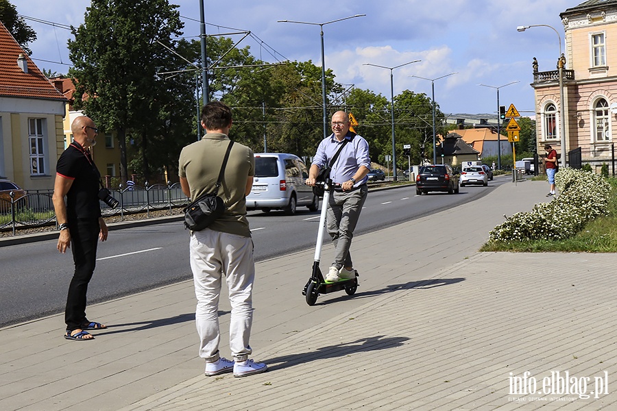 Elektryczne hulajnogi w Elblgu, fot. 4