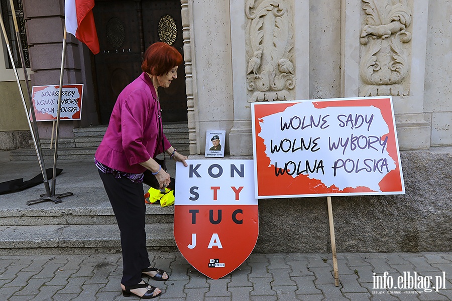 Pikieta przed Sądem Okręgowym, fot. 5