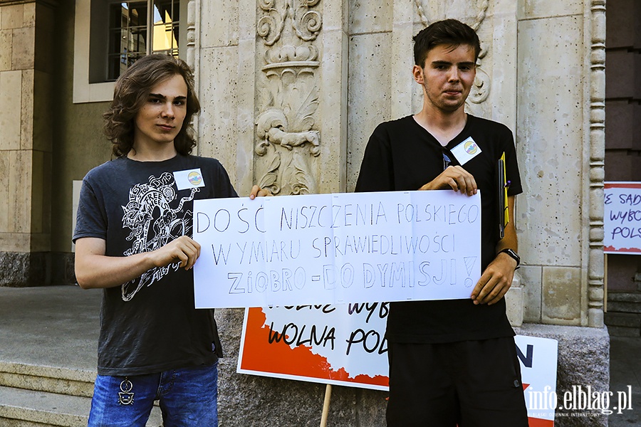 Pikieta przed Sądem Okręgowym, fot. 6
