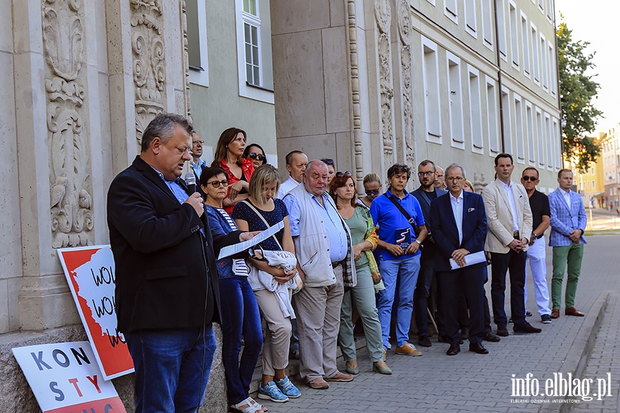 Pikieta przed Sądem Okręgowym, fot. 17