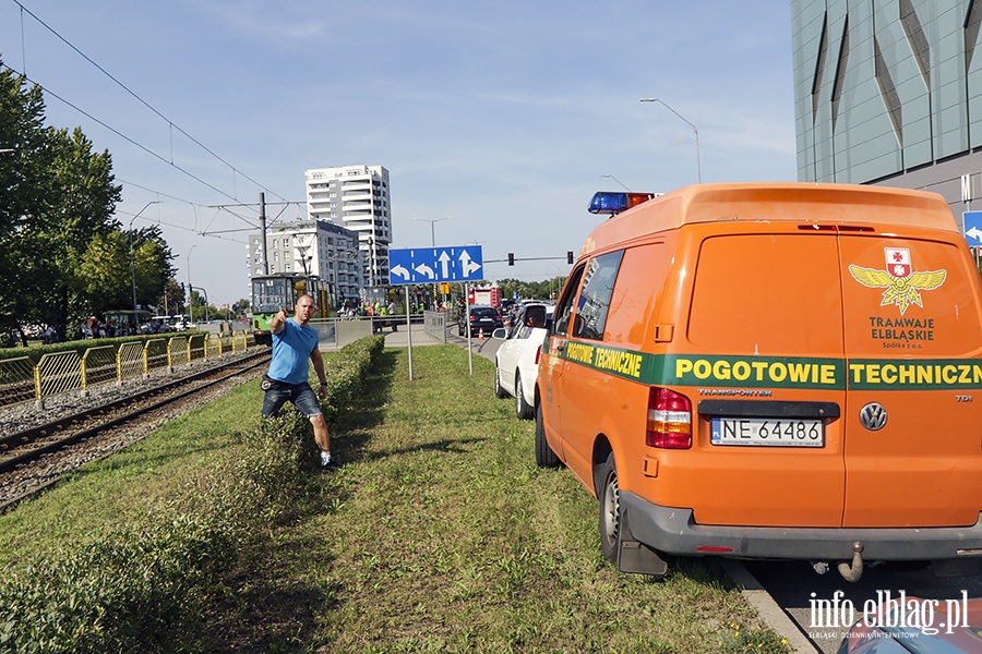 Zderzenie dwch tramwajw na Pk.Dbka, fot. 2