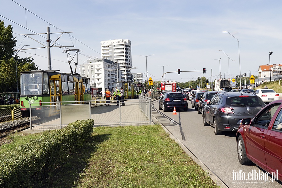 Zderzenie dwch tramwajw na Pk.Dbka, fot. 3