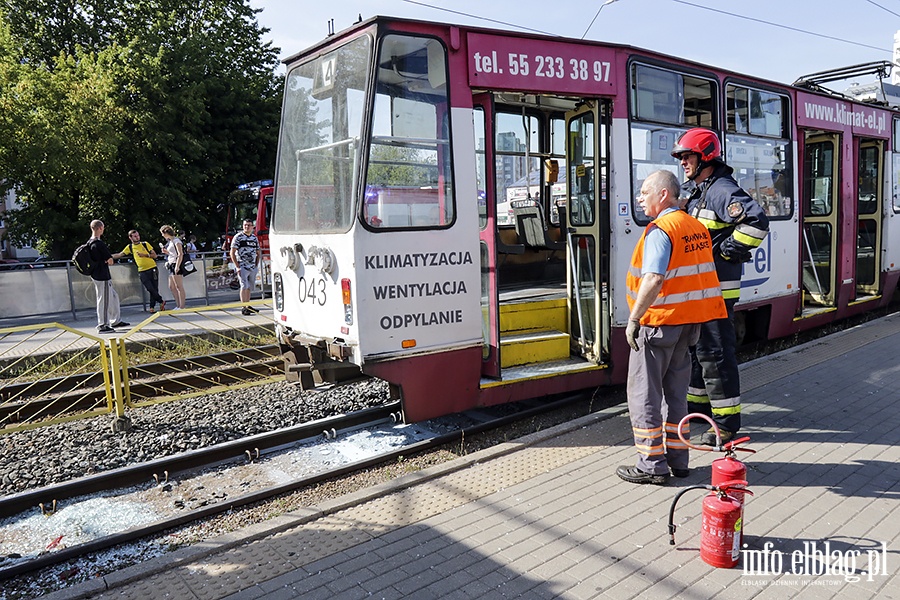 Zderzenie dwch tramwajw na Pk.Dbka, fot. 6