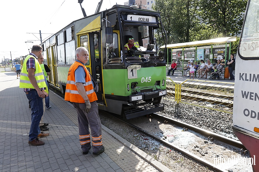 Zderzenie dwch tramwajw na Pk.Dbka, fot. 7