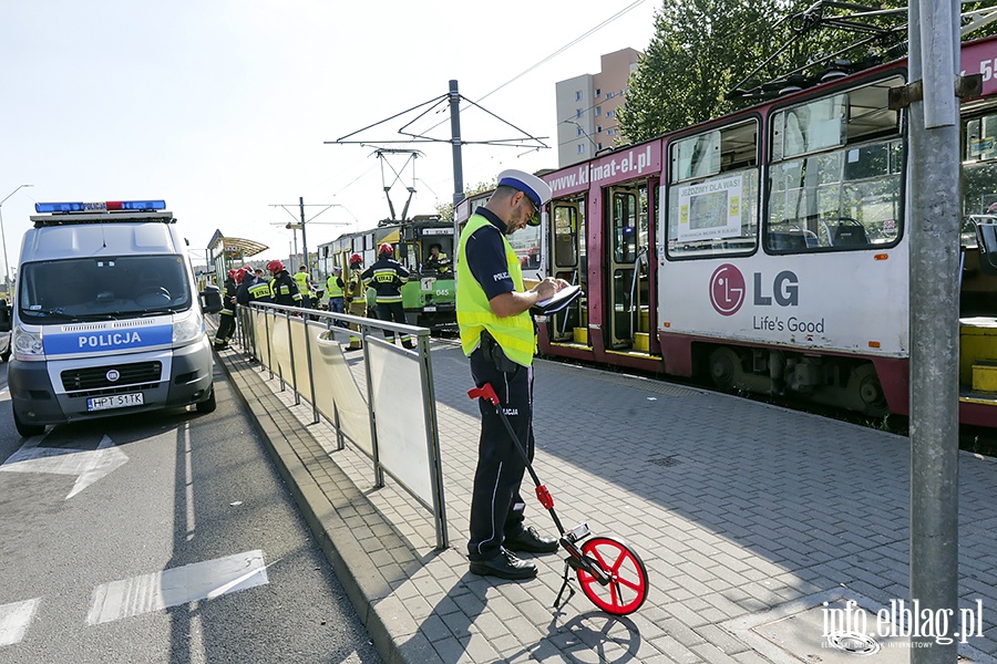 Zderzenie dwch tramwajw na Pk.Dbka, fot. 8