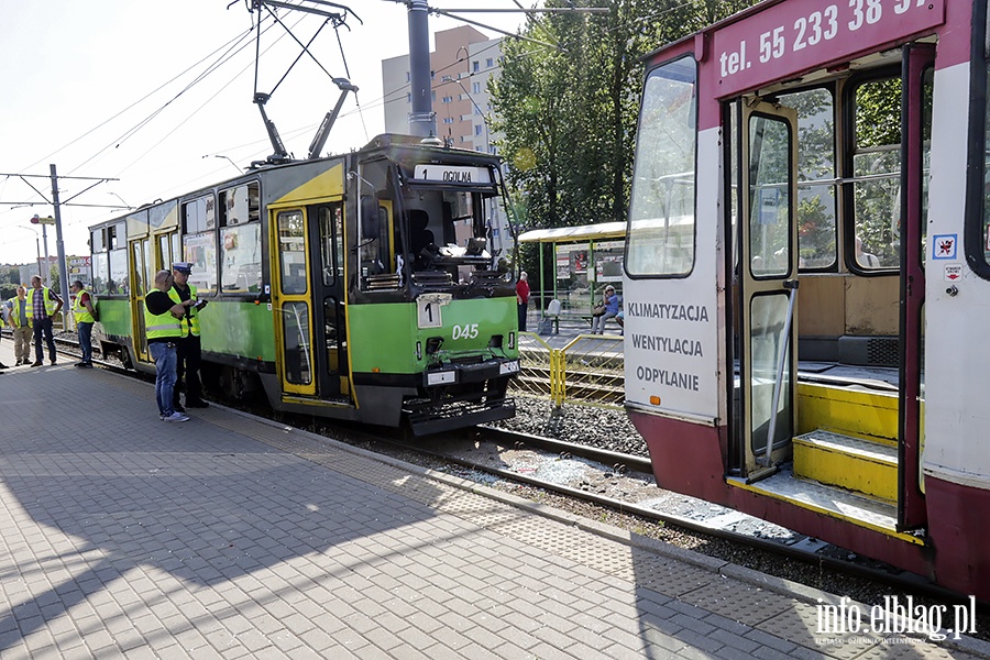 Zderzenie dwch tramwajw na Pk.Dbka, fot. 14