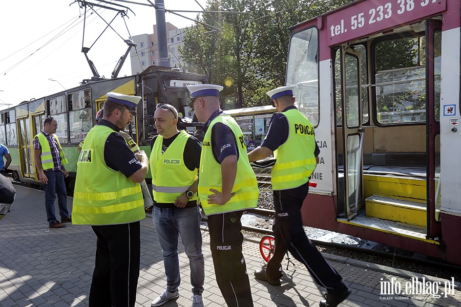 Zderzenie dwch tramwajw na Pk.Dbka, fot. 15