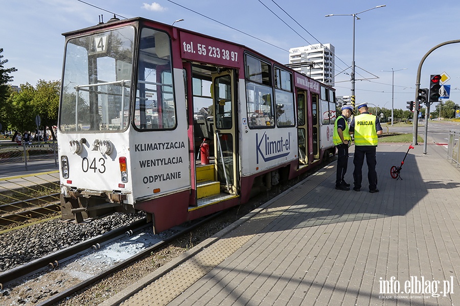 Zderzenie dwch tramwajw na Pk.Dbka, fot. 20