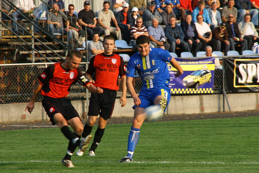 Mecz 10 kolejki II ligi: Olimpia Elblg - Kolejarz Stre 2-3, fot. 4