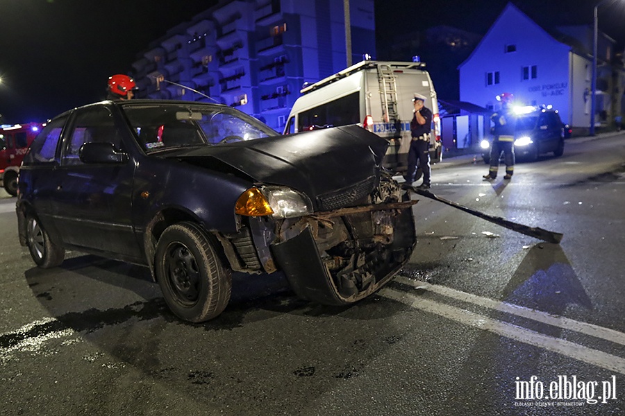 Kolizja na skrzyowaniu ulicy Robotniczej z Obrocw Pokoju, fot. 10