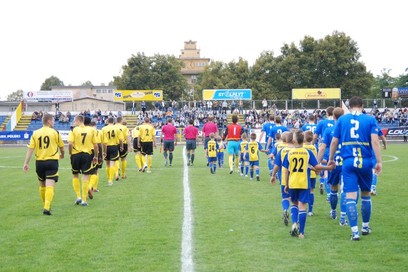 Mecz 12 kolejki II ligi: Olimpia Elblg - Start Otwock 0-1, fot. 1