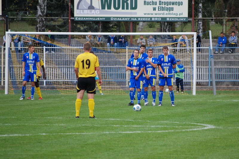 Mecz 12 kolejki II ligi: Olimpia Elbląg - Start Otwock 0-1, fot. 9