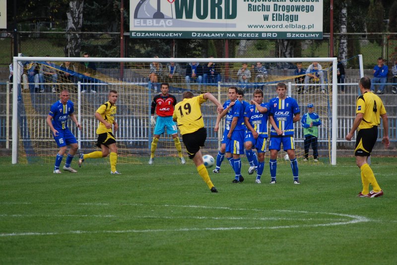 Mecz 12 kolejki II ligi: Olimpia Elblg - Start Otwock 0-1, fot. 10