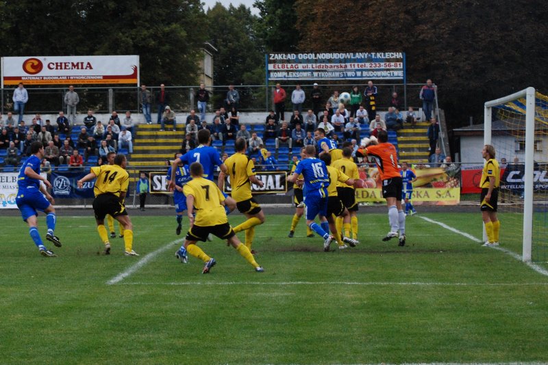 Mecz 12 kolejki II ligi: Olimpia Elbląg - Start Otwock 0-1, fot. 45