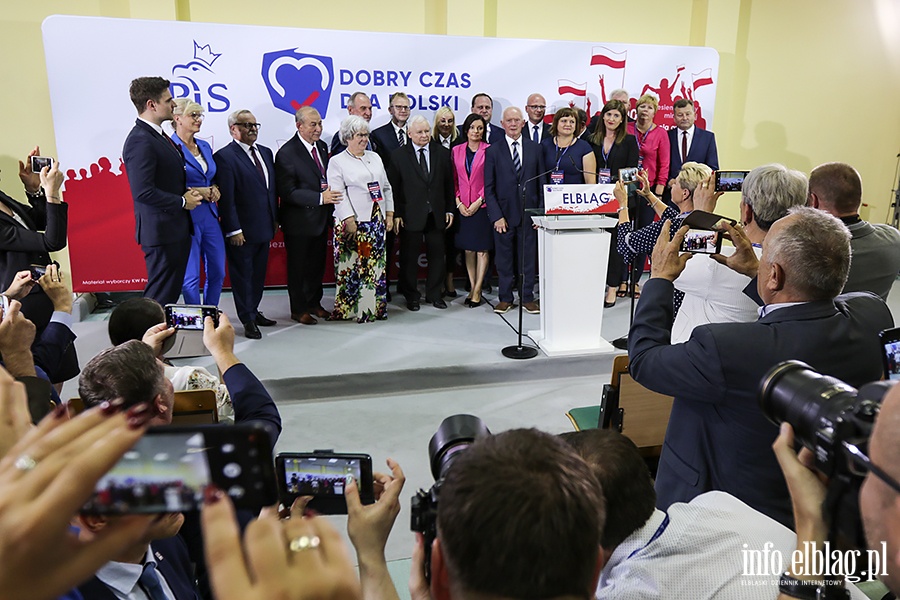 Jarosław Kaczyński z wizytą w Elblągu., fot. 43