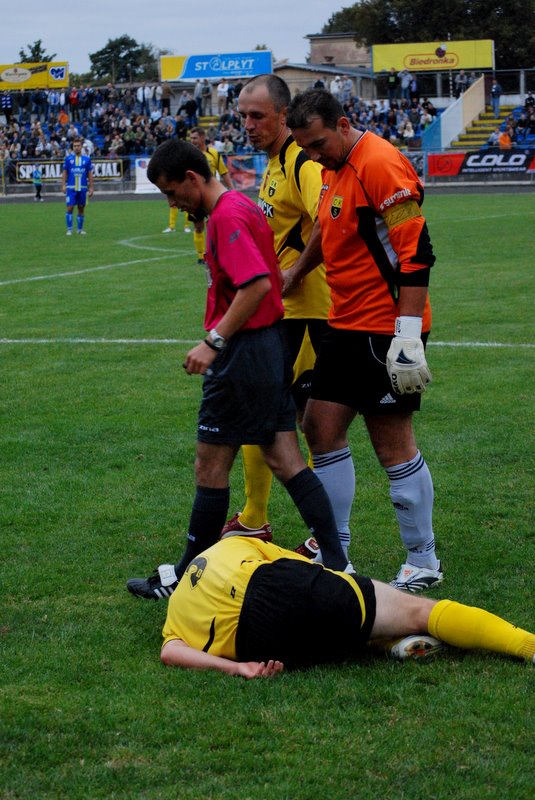 Mecz 12 kolejki II ligi: Olimpia Elblg - Start Otwock 0-1, fot. 50