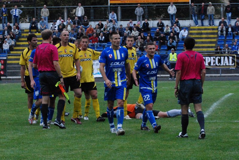 Mecz 12 kolejki II ligi: Olimpia Elblg - Start Otwock 0-1, fot. 56