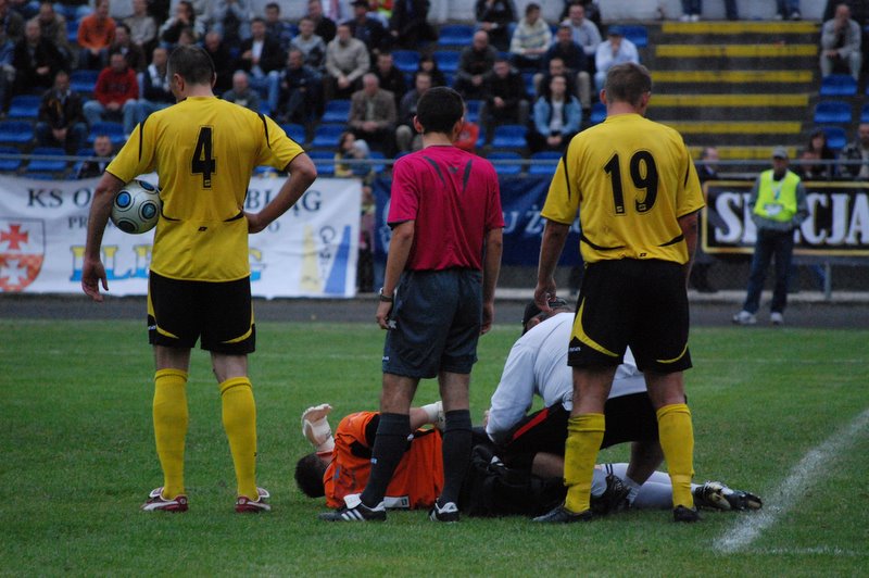 Mecz 12 kolejki II ligi: Olimpia Elblg - Start Otwock 0-1, fot. 57