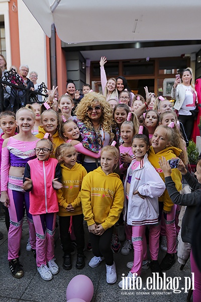 Magda Gessler na elbląskiej Starówce, fot. 110