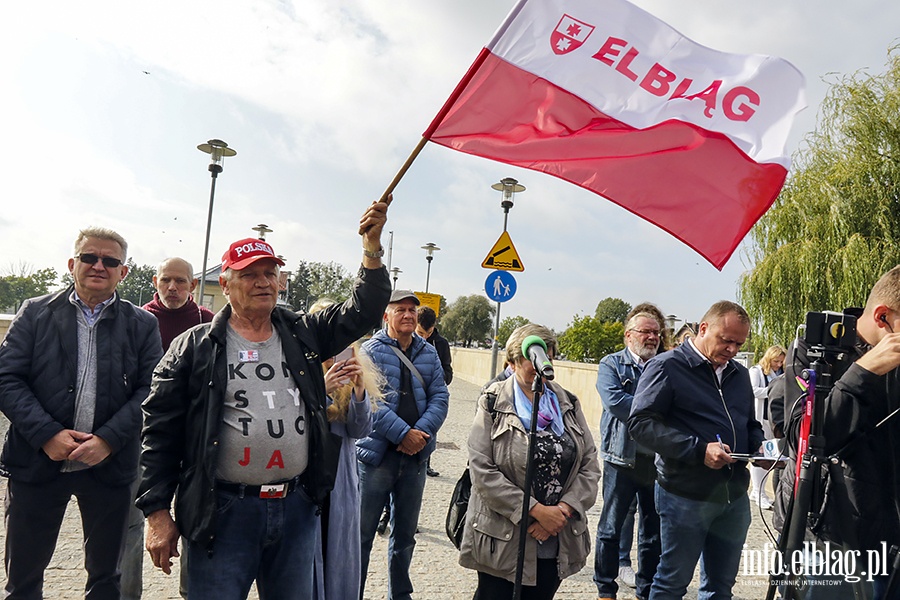 Biedroń,Zandberg i Czarzasty w Elblągu, fot. 14