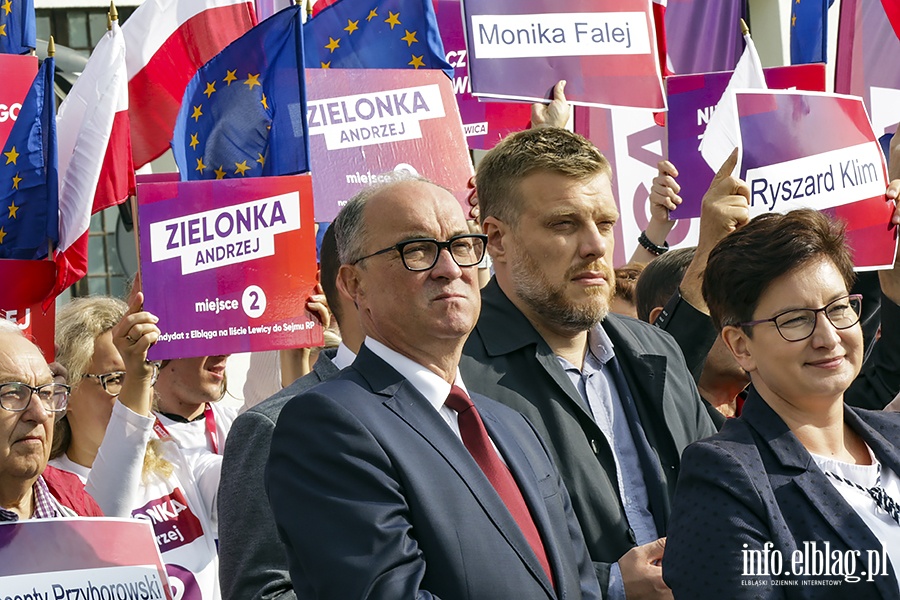 Biedro,Zandberg i Czarzasty w Elblgu, fot. 17