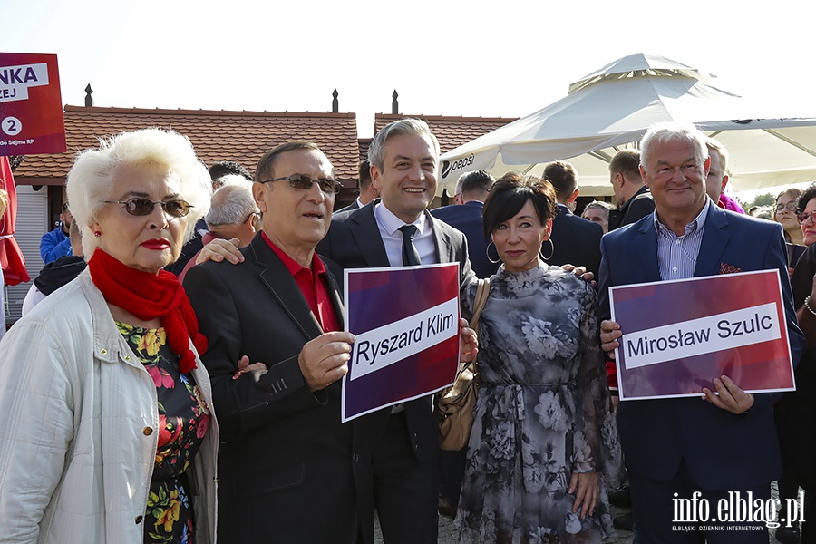 Biedro,Zandberg i Czarzasty w Elblgu, fot. 40