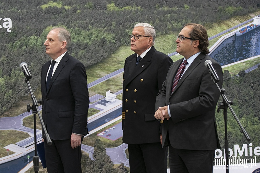 Podpisanie umowy o przekopie mierzeji wiślanej, fot. 5