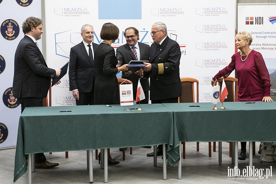 Podpisanie umowy o przekopie mierzeji wiślanej, fot. 34