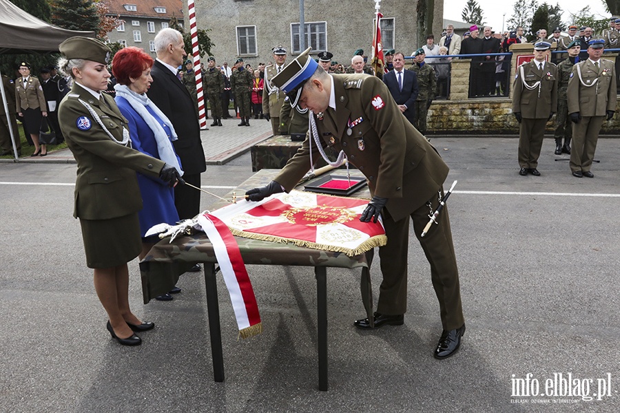Sztandar dla Pułku Wsparcia Dowodzenia, fot. 51
